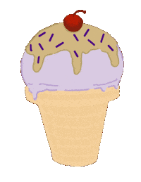 Ice Cream Summer Sticker by James Madison University