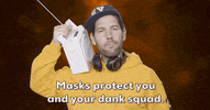 Paul Rudd Wear A Mask GIF by GIPHY News