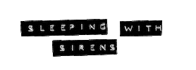 Kellin Quinn Logo Sticker by Sleeping With Sirens