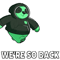 Back Again Comeback Sticker by SuperVerse