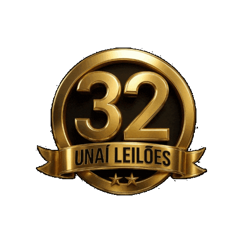 32Anos Sticker by Unaí Leilões