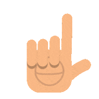 rock hello Sticker by Mister Lemonade