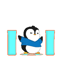 Ha Ha Lol Sticker by Pudgy Penguins