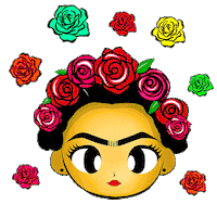 elpelailustrado love amor mexico angel Sticker