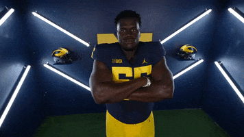 Go Blue College Football GIF by Michigan Athletics