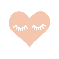 Heart Lash Sticker by LashBeePro