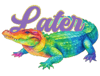 See Ya Goodbye Sticker by Bespattered Facade