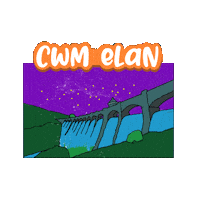 Cwm Elan Sticker
