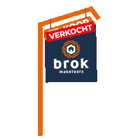 Huis Verkocht Sticker by Brok Makelaars