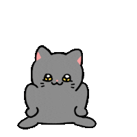 Happy Cat Sticker by Olso
