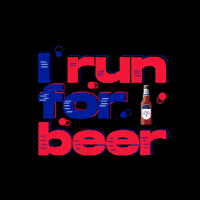 MichelobUltraMexico drink running run drinking GIF