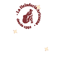 LaHeladeriArtesana helado artesano arenas de san pedro la heladeria artesana evento helado Sticker