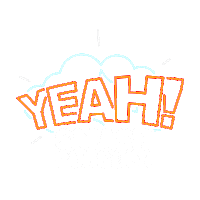 Yeah Sticker by Bullguer