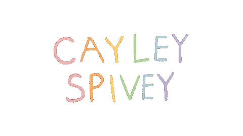 Pop Artist Rainbow Sticker by Cayley Spivey