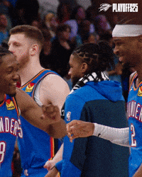 Celebrate Oklahoma City GIF by OKC Thunder