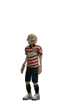 Football Heading Sticker by Ron The Killer