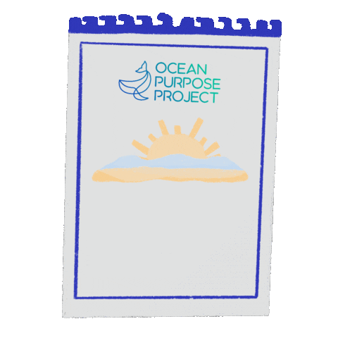oceanpurposeproject beach cleanup opp pasir ris Sticker