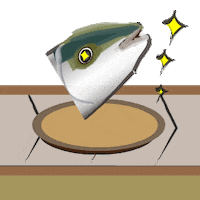 Star Yellowtail Sticker