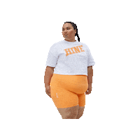 Orange Activewear Sticker by Hine Collection