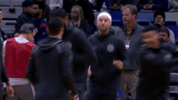 huddle GIF by NBA