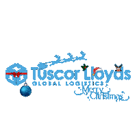 Christmas Santa Sticker by Tuscor Lloyds