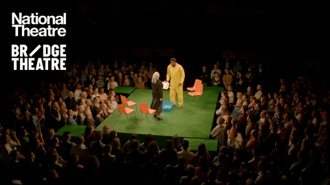 William Shakespeare Reaction GIF by National Theatre