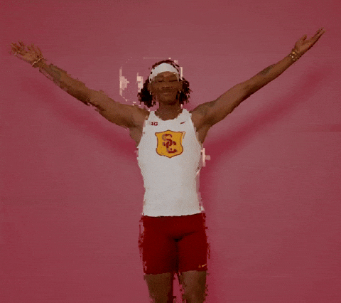 Track And Field GIF by USC Trojans