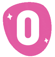 Number Cero Sticker