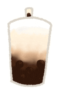 Drink タピる Sticker