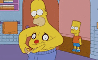 Homer Simpson Eating GIF