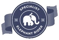 Specialistelephantrider Sticker by ridersandelephants