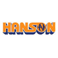 Taylor Hanson Orange Sticker by HANSON