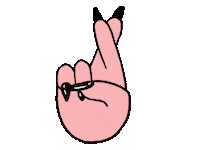 Finger Good Luck Sticker by FabulousPlanning