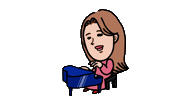 Piano Sticker by Sheryu39