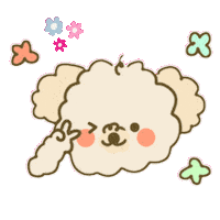 강아지 Sticker