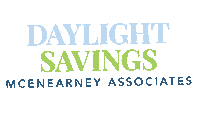 Spring Daylight Savings Sticker by McEnearney Associates
