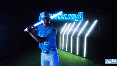 North Carolina Baseball GIF by UNC Tar Heels