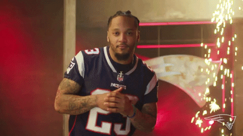 Happy Patrick Chung GIF by New England Patriots
