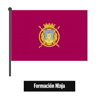 Flag Spain Sticker by Formación Ninja
