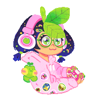 Girl Gamer Sticker by poggu the froggu