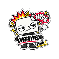 Hype Buzz Sticker by ZTIKIX