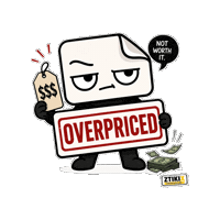 Hors De Prix Money Sticker by ZTIKIX