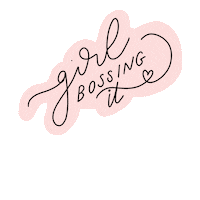 Pink Create Sticker