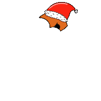hlbk food christmas angry eat Sticker