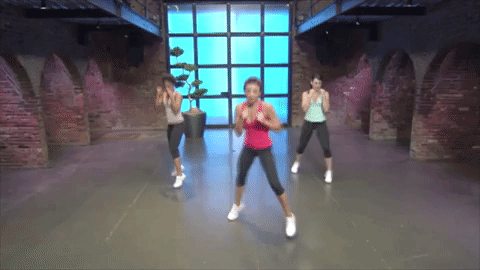 cardio kick GIF by Lauren