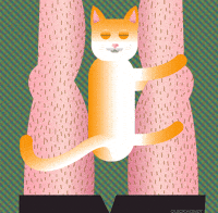 Sleepy Cats GIF by PEEKASSO