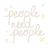 Text People Sticker by chiara