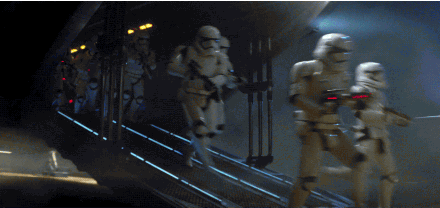 episode 7 stormtroopers GIF by Star Wars