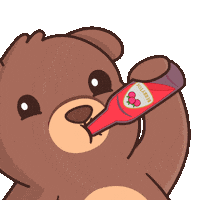 Coca Cola Drinking Sticker by BEARISH