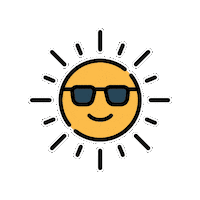 Camp-Korey sun sunshine summer sun campkorey Sticker